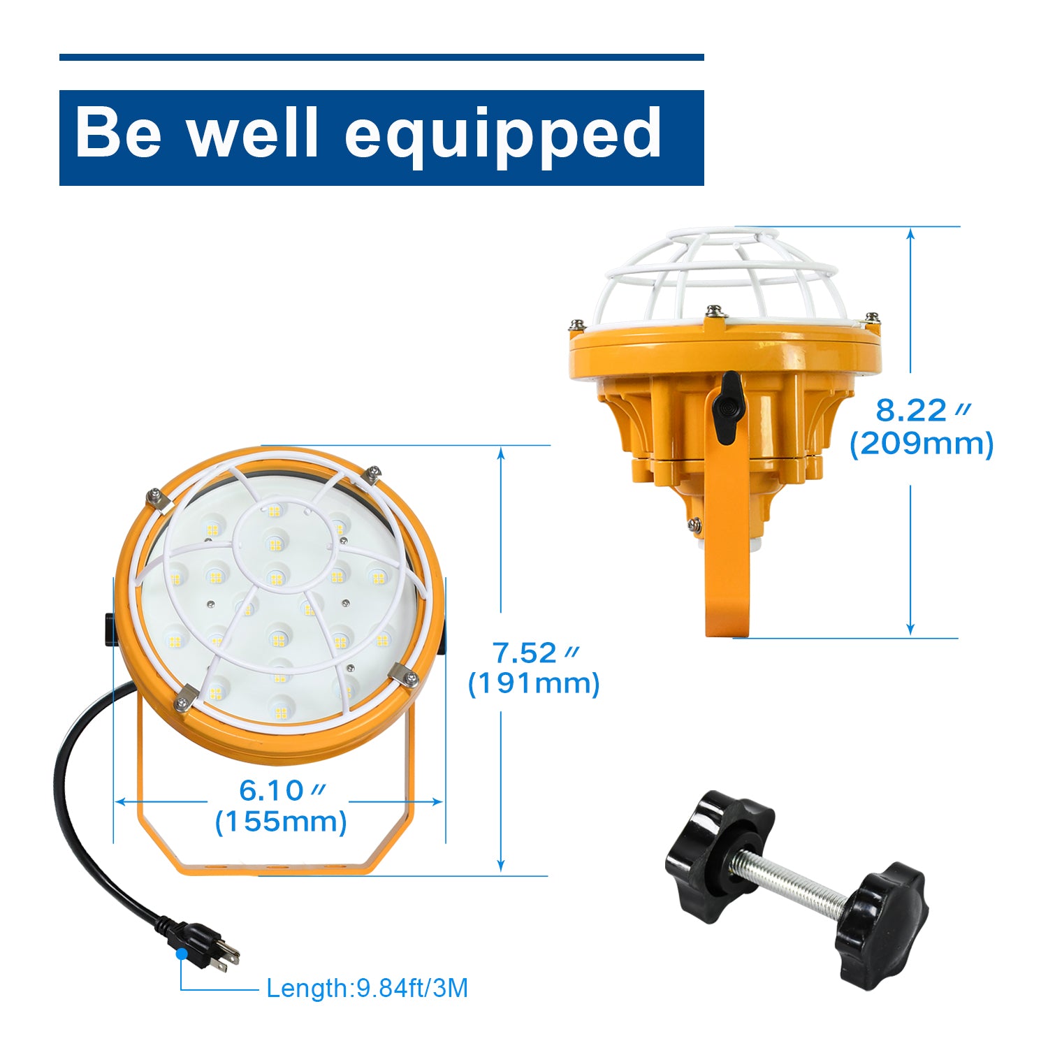 LED Loading Dock Lights 30W 4200 Lumens Work light – MCWOFI