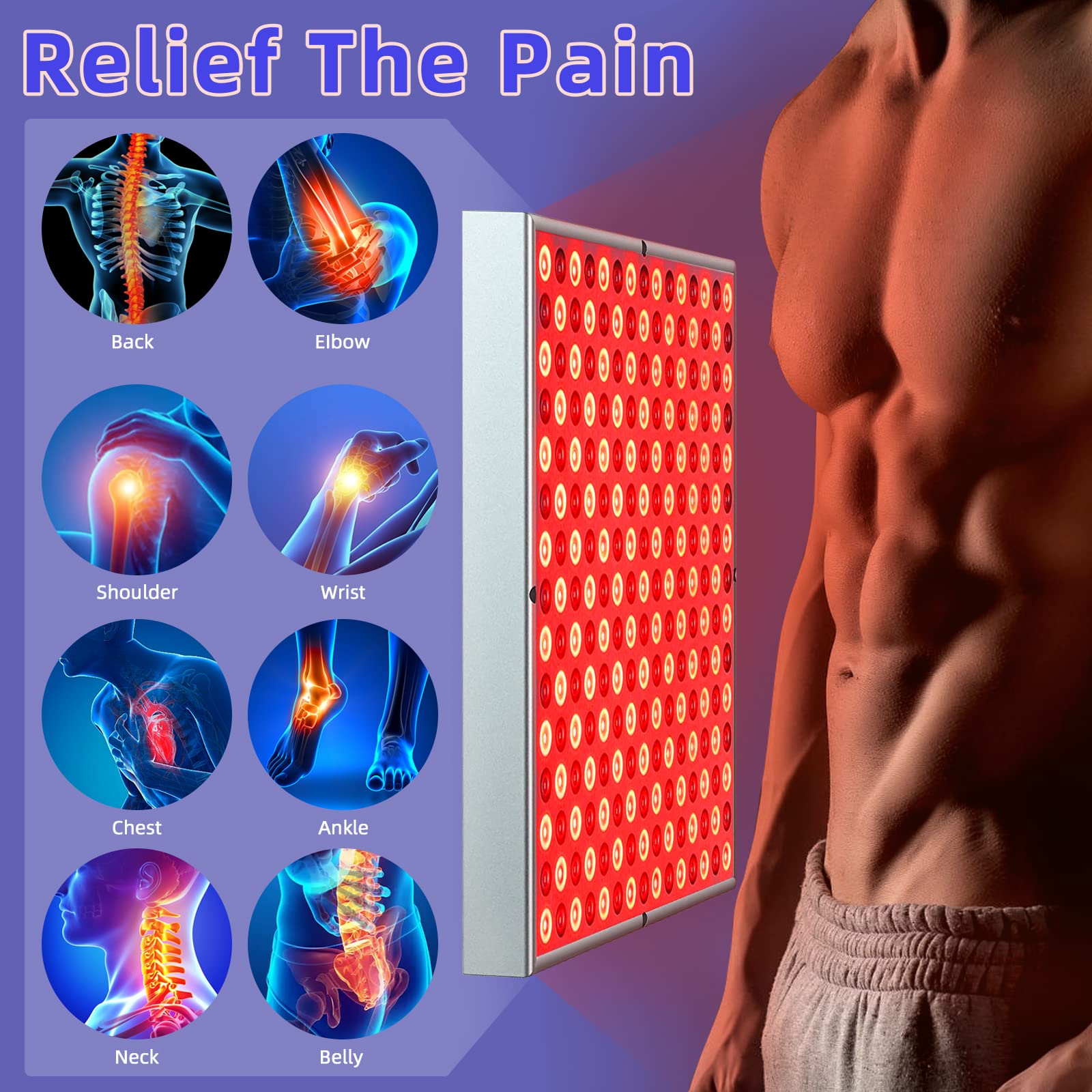 Infrared Red Light Therapy Panel