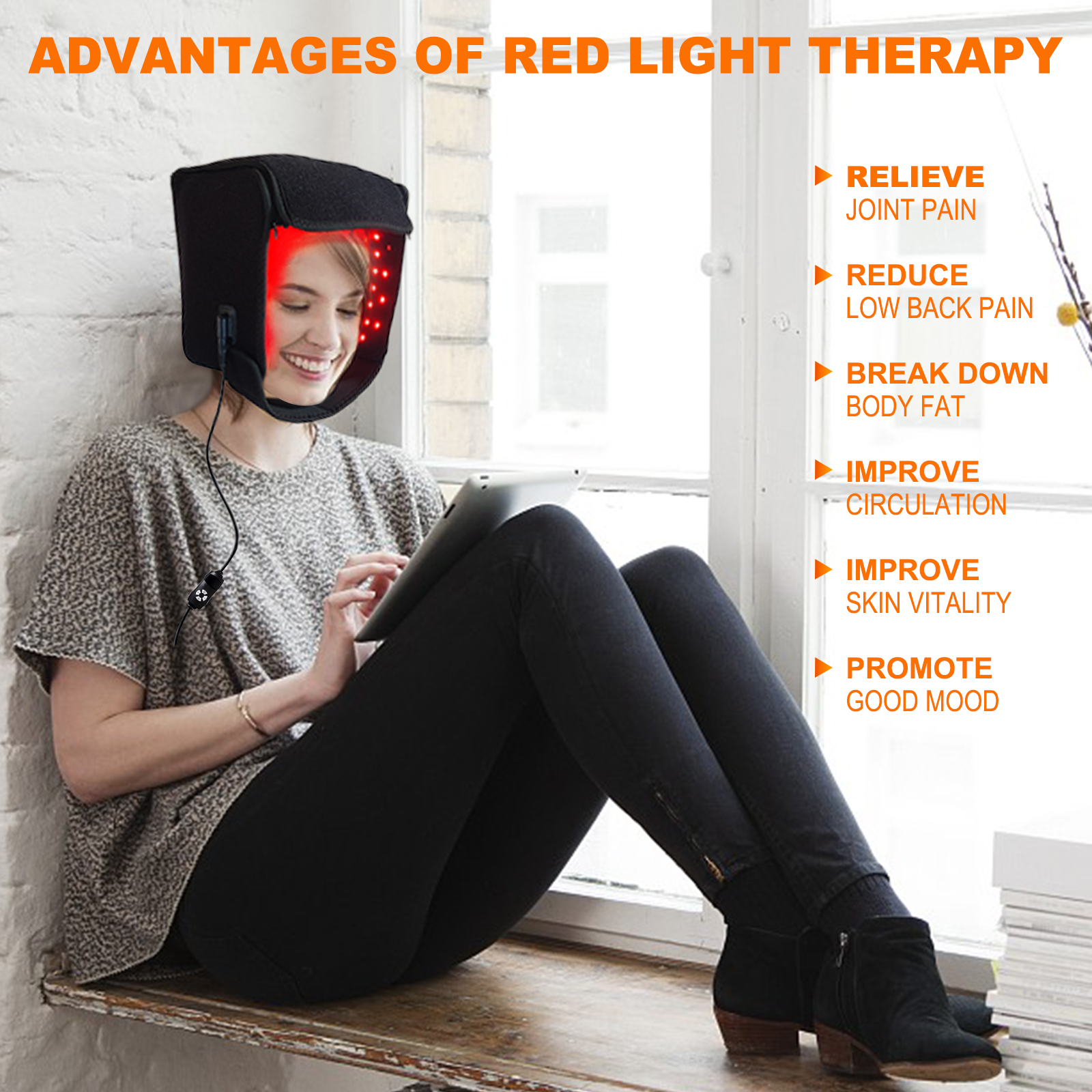 Red Light Therapy Hair Growth Hat 155 LEDS