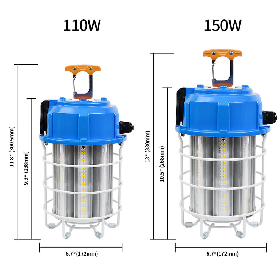 Mcwofi led temporary work lights 