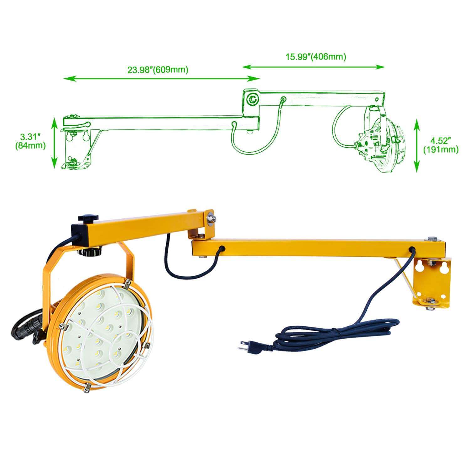 mcwofi led loading dock light