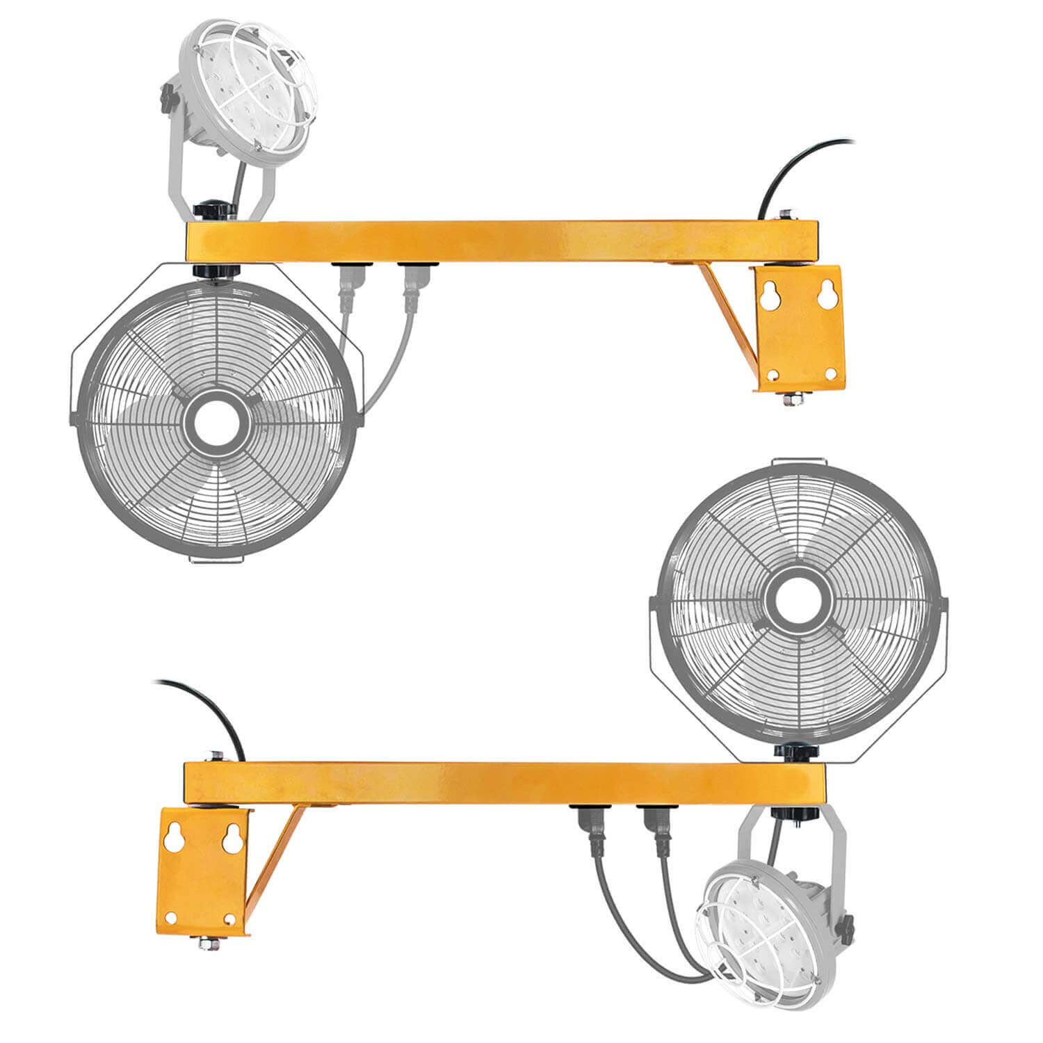 MCWOFI Led loading dock light heavy industry machinery installation light arm lamp support