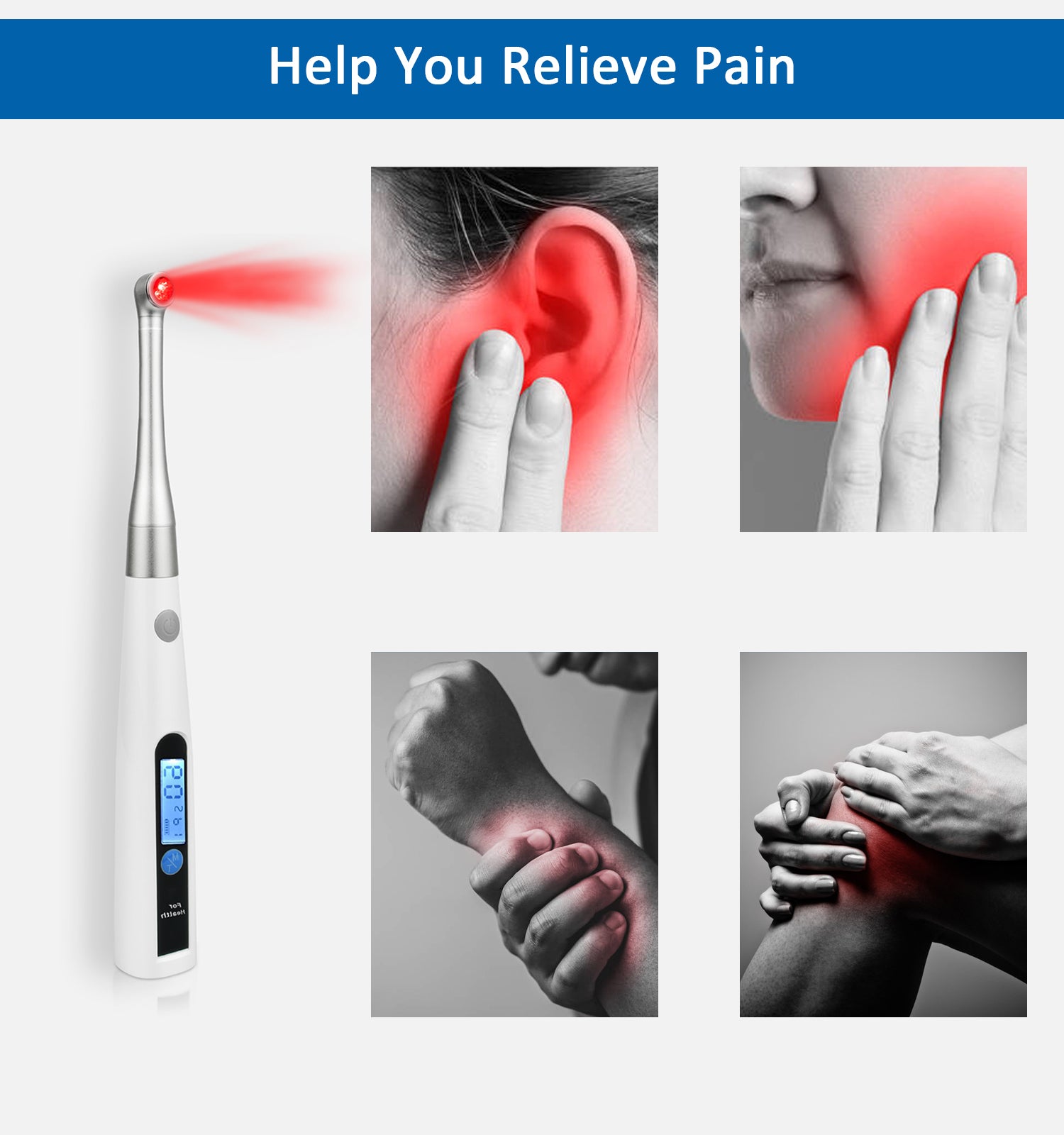 Red Light Cold Sore Treatment Device