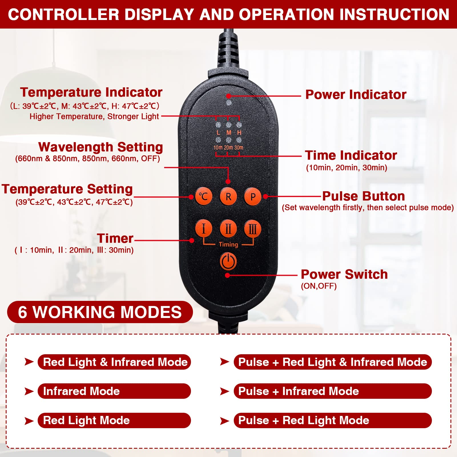 Red light and infrared light therapy for the feet